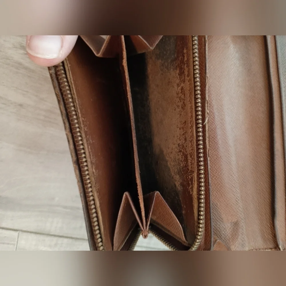 Auth LOUIS VUITTON Porte Monnaie TresorMonogram